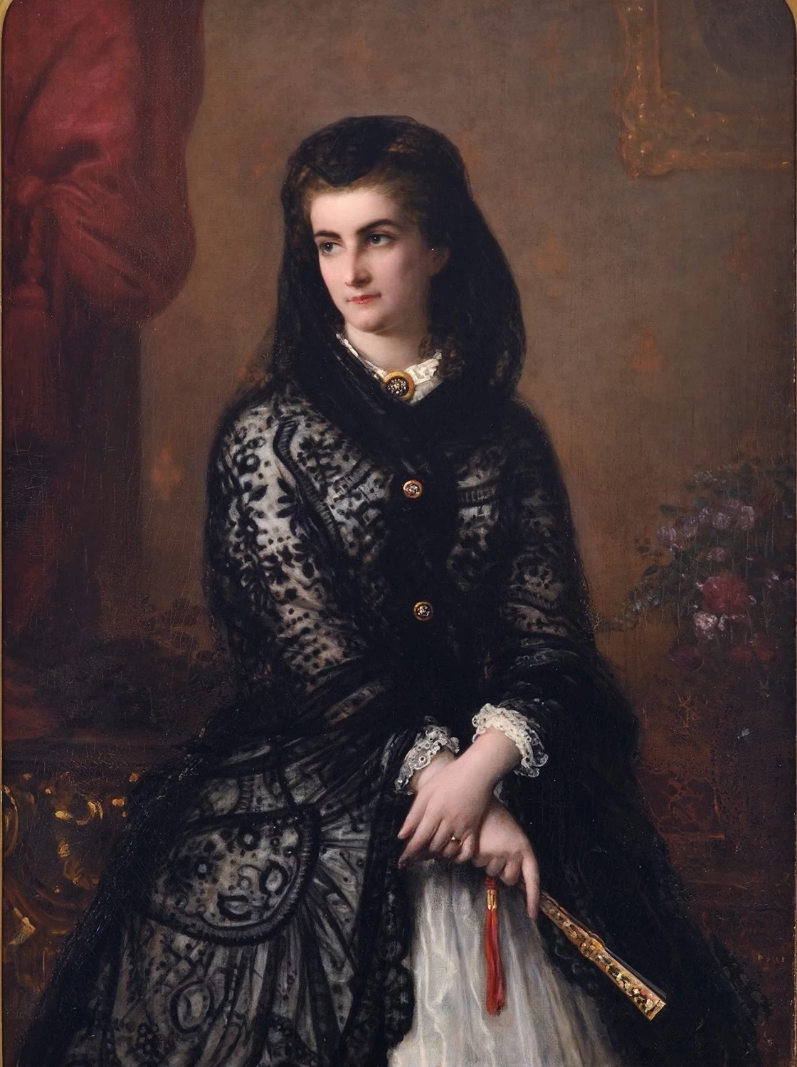 Ritratto di Maria Sofia di Baviera - Museo Nazionale di San Martino